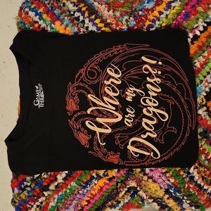 Game of Thrones Black Dragons T-shirt